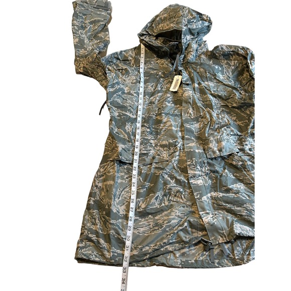ORC Industries Parka Improved Rainsuit Jacket Men's Small Green Camouflage - Picture 4 of 7